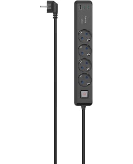 HAMA POWER STRIP 4-W USB-C/A 65 1.4 BL/G Main Image