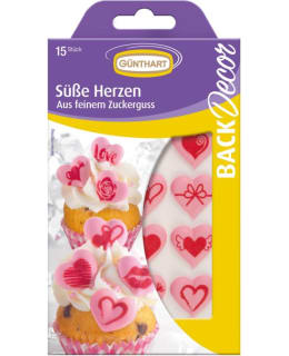 GÜNTHART 15KPL ROOSA SOKERISYDÄMET Main Image