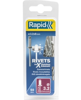 RAPID VETONIITTI 3.2X8MM RST 50KPL Main Image