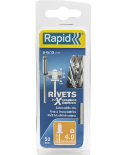 RAPID VETONIITTI 4.0X12MM RST 50KPL Main Image