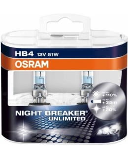 OSRAM NIGHT BREAKER UNLIMITED HB4 2KPL Main Image