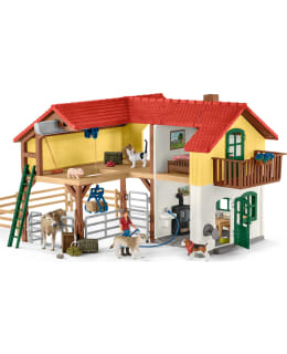 SCHLEICH 42407 MAATALO, TALLI JA ELÄIMET Main Image