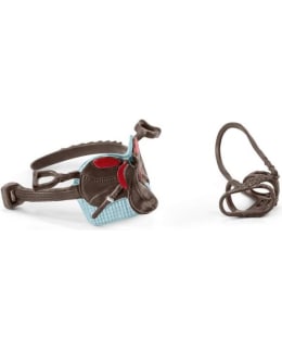 Schleich Horse Club Hannah ja Cayenne satula ja suitset Main Image