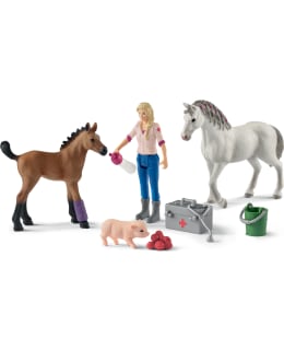 SCHLEICH 42486 ELÄINLÄÄKÄRI KÄY TAMMAN Main Image