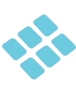 BEURER EM55 GEELITYYNYT, 6 KPL Main Image