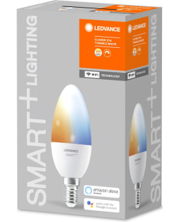 Ledvance Smart+ WiFi Classic E14 5W Tunable White led-älylamppu Main Image