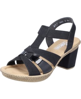 RIEKER 665K3-00-36-MUSTA N.SANDAALIT Main Image