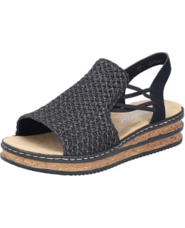 RIEKER 62941-00-38-MUSTA N.SANDAALIT Main Image