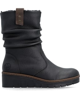 RIEKER X9155-00-MUSTA-38 N.BOOTS Main Image