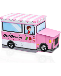 Intirilife kokoontaittuva säilytystilallinen 55x31x26 cm jakkara Main Image