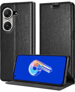 Cadorabo Custodia Flip Per Asus ZenFone 3 – Pelle Sintetica Bruno Caffè Con Chiusura Magnetica E Supporto