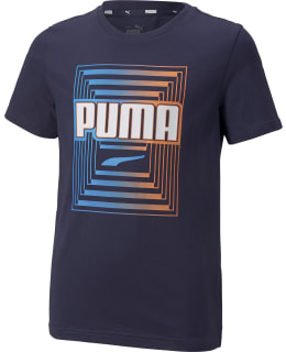 PUMA ALPHA GRAPHIC TEE 847292 006 116 Main Image