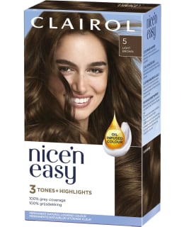 CLAIROL NICE'N EASY 5 LIGHT BROWN Main Image