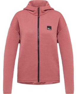 JW MOGARI HOODED FZ W A63850 MINE RED XS Main Image