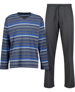 HAJO 53858-600-BLAU-56 M.PYJAMAS Main Image