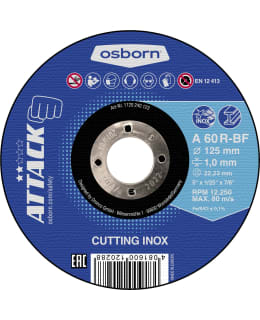 OSBORN 125X1MM METALLINKATKAISULAIKKA Main Image