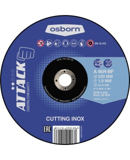 OSBORN 230X1,9MM METALLINKATKAISULAIKKA Main Image