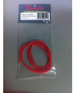 AWG 20 1 m punainen silikonikaapeli Main Image