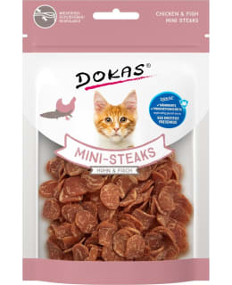DOKAS FOR CATS MINI STEAKS CHIC&FISH 25G Main Image