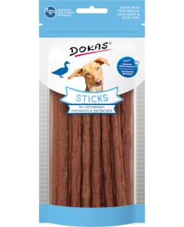 DOKAS DUCK&HEART&LIVER DOG STICKS 60 G Main Image