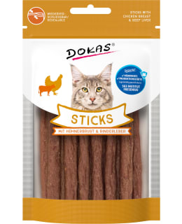 DOKAS CHICKEN&LIVER 30G CAT TREAT STICKS Main Image