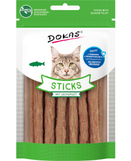 DOKAS 30G SALMON CAT TREAT STICKS Main Image