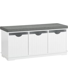 SOBUY FSR30-W STORAGE BENCH Main Image