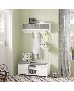 SOBUY FSR35-W STORAGE BENCH Main Image