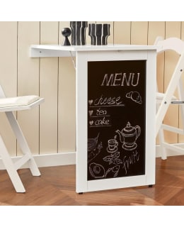 SOBUY FWT20-W FOLDING TABLE CHALKBOARD Main Image