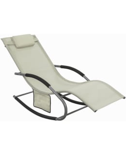 SOBUY OGS28-MI BEIGE SUN LOUNGER Main Image