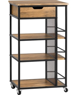 SOBUY FKW99-N BROWN 50X37X87 TROLLEY Main Image