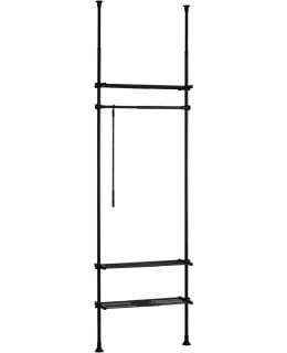 SOBUY KLS07-SCH BLK 52-80 WARDROBE Main Image