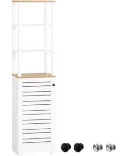 SOBUY BZR43-W TALL BATHROOM CABINET Main Image