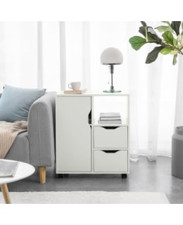 SOBUY FBT105-W VALK PYÖRÄLL LIPASTO Main Image