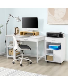 SOBUY FBT106-W TOIMISTOKOMERO Main Image