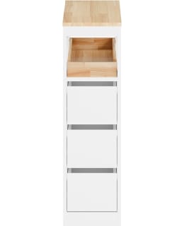 SOBUY BZR54-II-W WHT CABINET 3-DRW Main Image