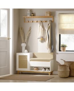 SOBUY FSR128-W SHOE BENCH Main Image