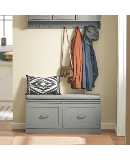 SOBUY FSR131-HG GRY STORAGE BENCH Main Image