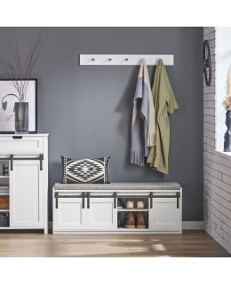 SOBUY FSR133-W STORAGE BENCH Main Image