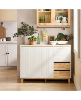 SOBUY FSB75-WN SIDEBOARD WHITE Main Image