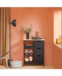 SOBUY FKW79-SCH KITCHEN TROLLEY Main Image