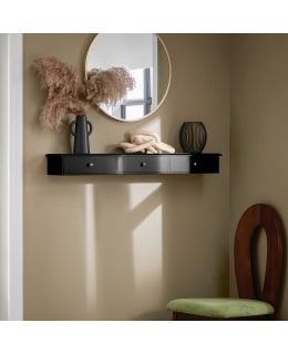 SOBUY FRG43-L-SCH WALL SHELF 3DRW Main Image
