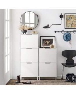 SOBUY FSR151-H-W SHOE CABINET Main Image