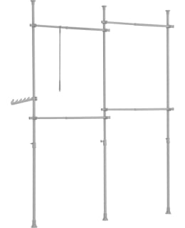 SOBUY KLS03-II-HG GREY CLOTHES RACK Main Image