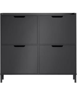 SOBUY FSR100-SCH BLK 100X19X90 SHOE C Main Image