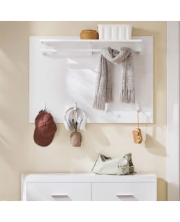 SOBUY FHK36-W WHT 100X22X70 COAT RACK Main Image