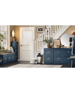 SOBUY FSR82-K-B BLU SHOE BENCH Main Image