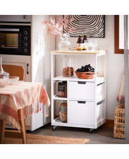 SOBUY FKW111-WN KITCHEN TROLLEY Main Image