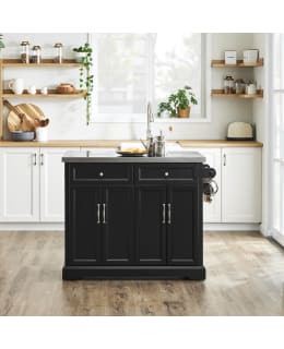 SOBUY FKW71-II-SCH KITCHEN ISLAND Main Image