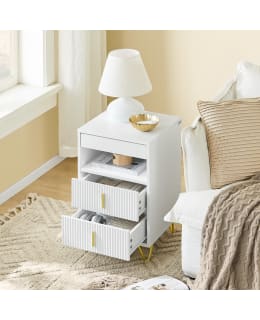 SOBUY FBT168-W NARROW NIGHTSTAND Main Image